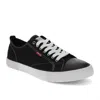 Levi's Men's Anikin Canvas Sneaker Men's Shoes In Black