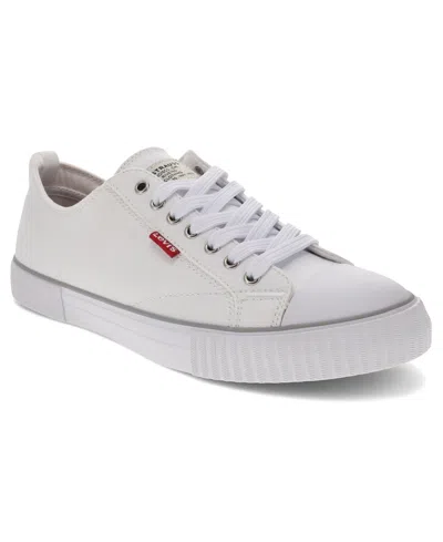 Levi's Men's Anikin Low Top Sneakers In White