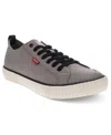 Levi's Men's Anikin Round-toe Sneakers In Gray