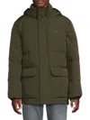 Levi's Arctic Cloth Heavyweight Parka In Green