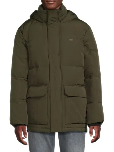 LEVI'S MEN'S ARCTIC CLOTH PUFFER PARKA