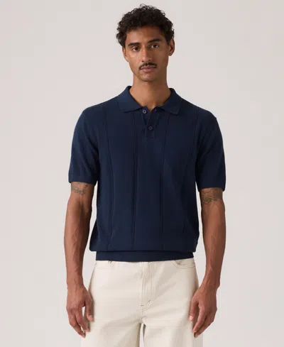 Levi's Men's Austin Polo Sweater In Blue