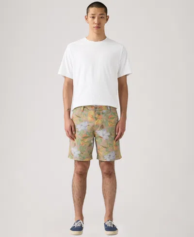 Levi's Men's Authentic Regular-fit Chino Shorts In Gray