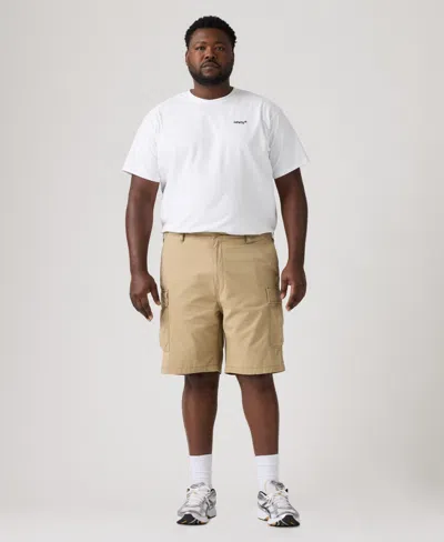 Levi's Men's Big & Tall Carrier 10" Shorts In Neutral