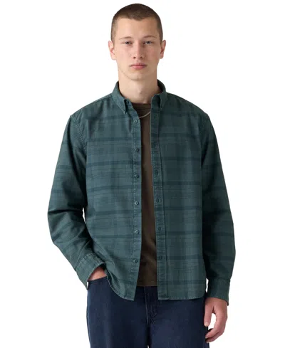 Levi's Men's Button-down Long-sleeve Shirt In Multi