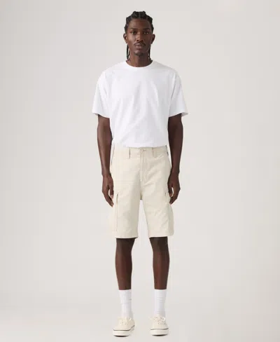 Levi's Men's Carrier 9.5" Cargo Shorts In White