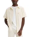 Levi's Men's Classic 1 Pocket Short Sleeve Regular Fit Shirt In Neutral