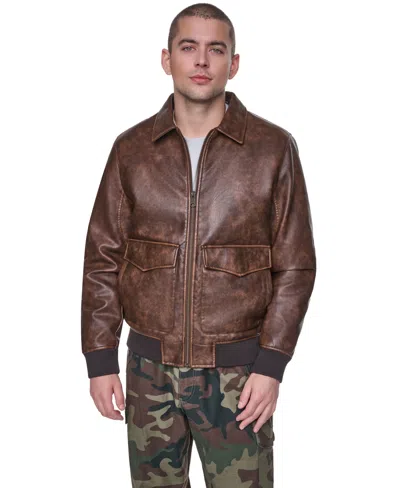 Levi's Men's Classic Bomber Jacket In Brown