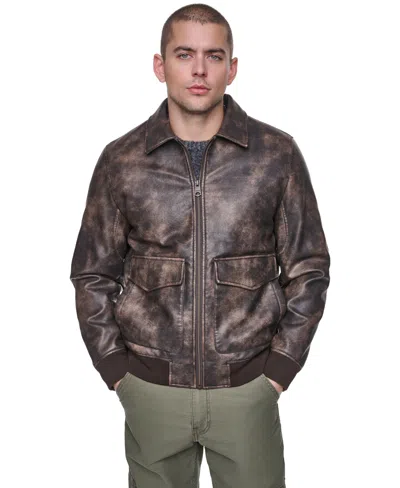 Levi's Men's Classic Bomber Jacket In Brown