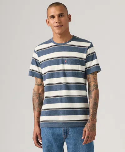Levi's Men's Classic Pocket Short Sleeve Crewneck T-shirt In Multi