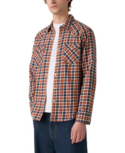 Levi's Classic Standard Fit Western Shirt Chambray In Multi