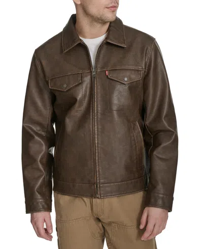 Levi's Men's Classic-fit Trucker Jacket In Brown