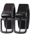 Levi's Men's Contrast Stitch Reversible Belt In Brown,black