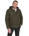 Levi's Men's Cotton Canvas Hood Jacket In Green