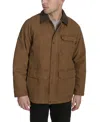 Levi's Men's Corduroy Collar Cotton Field Jacket In Black