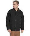 Levi's Men's Corduroy Collar Cotton Field Jacket In Black