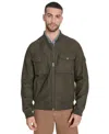 Levi's Men's Cotton Military Bomber In Green
