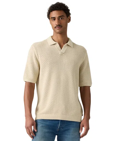 Levi's Men's Dillon Classic Polo Shirt In White