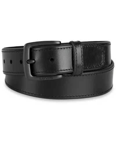 Levi's Men's Elevated Leather Belt In Black