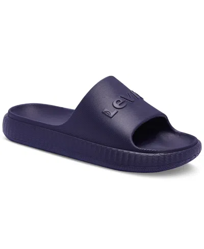 Levi's Men's Embossed June Next Slide Sandals