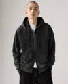 Levi's Men's Full Zip Hooded Sweatshirt In Black