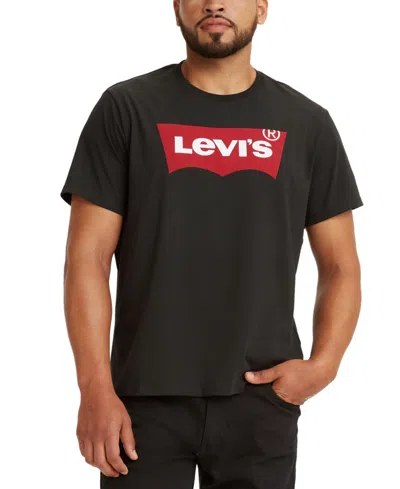 Levi's Graphic Set In Neck T Shirt In Black