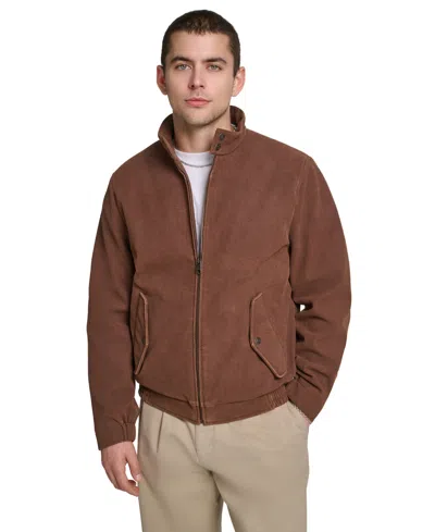 Levi's Men's Herrington Classic-fit Zipper Bomber Jacket In Brown