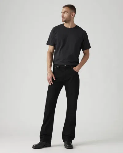 Levi's Men's  517 Jeans Black Denim Dark Wash Bootcut Leg Zip Fly Jdm2662