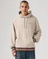 Levi's Men's Logo Graphic Hoodie In Neutral