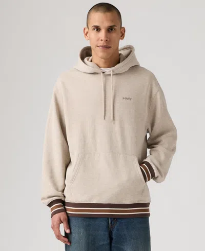 Levi's Men's Logo Graphic Hoodie In Neutral