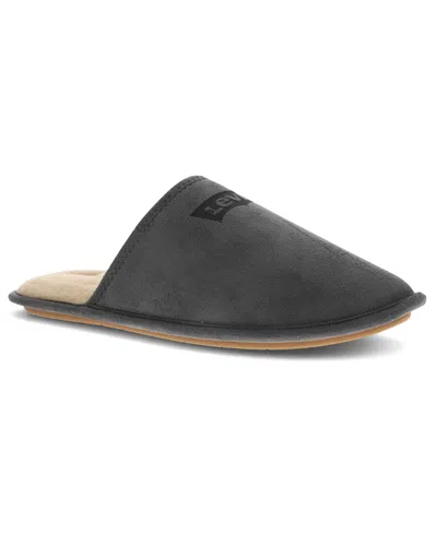 Levi's Men's Milton 2 Round Toe Slippers In Gray
