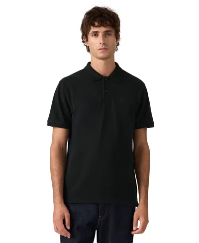 Levi's Men's Original Classic Polo Neckline Regular-fit Polo Shirt In Black