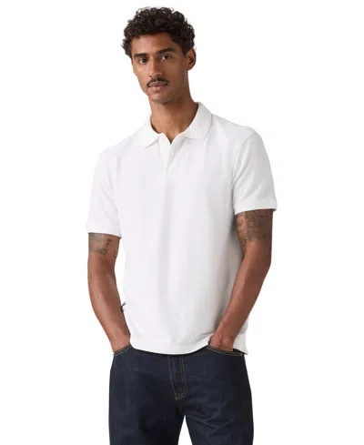 Levi's Men's Original Classic Polo Neckline Regular-fit Polo Shirt In White