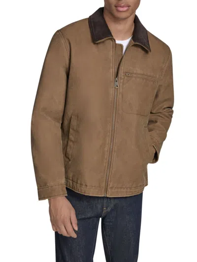 LEVI'S MEN'S PIGMENT DEPOT CORDUROY COLLAR CLASSIC FIT JACKET