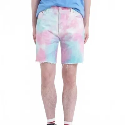 Levi's Men's Pride 501 '93 Cut-off 7" Shorts In Pink, Blue In Multi