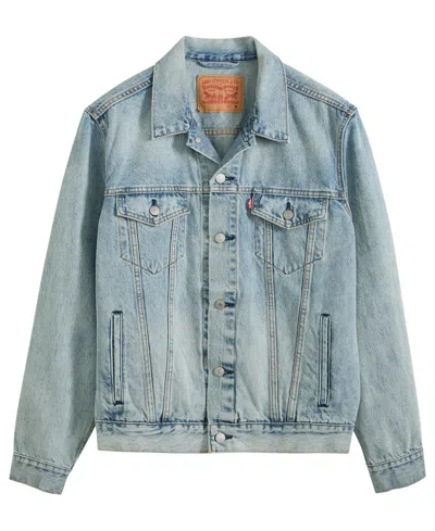 Levi's Men's Regular Fit Non-stretch Denim Trucker Jacket In Multi