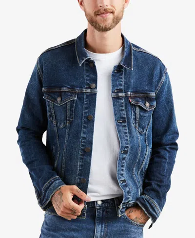 Levi's Men's Regular Fit Stretch Denim Trucker Jacket In Colusa
