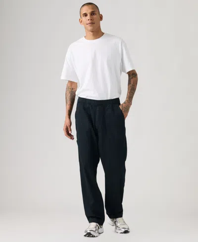 Levi's Men's Regular-fit Surplus Pants In Black
