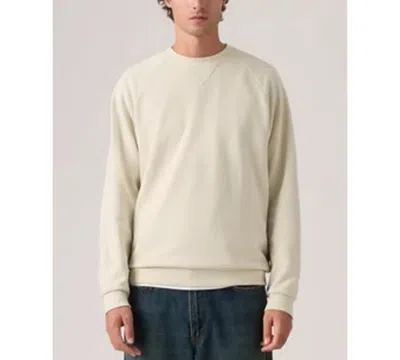 Levi's Men's Relaxed-fit Crewneck Sweatshirt In Neutral