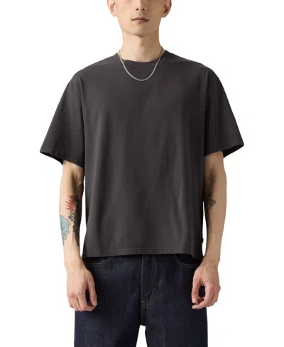 Levi's Men's Relaxed Fit Cropped Boxy Short Sleeve Crewneck T-shirt