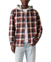 Levi's Hooded Classic Worker Shirt In Multi