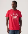 Levi's Men's Relaxed-fit Logo Graphic T-shirts In Red