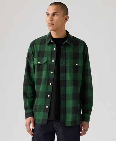 Levi's Jackson Worker Overshirt In Pattern