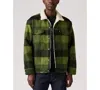 Levi's Relaxed Fit Plaid Sherpa Trucker Jacket