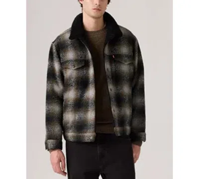 Levi's Giubbino Trucker James Plaid Paloma In Multi