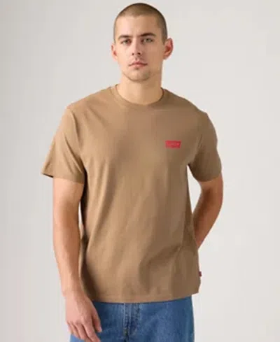 Levi's Men's Relaxed-fit Short-sleeve Graphic T-shirt In Brown