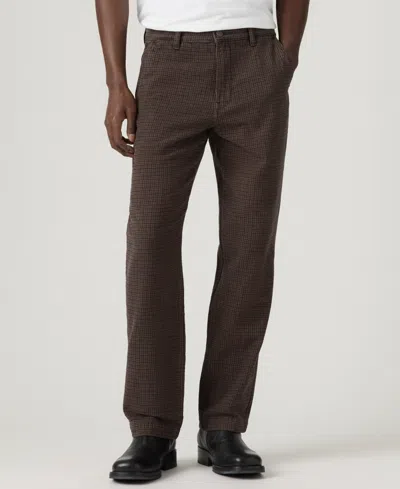 Levi's Men's Relaxed Straight Fit Chinos In Brown