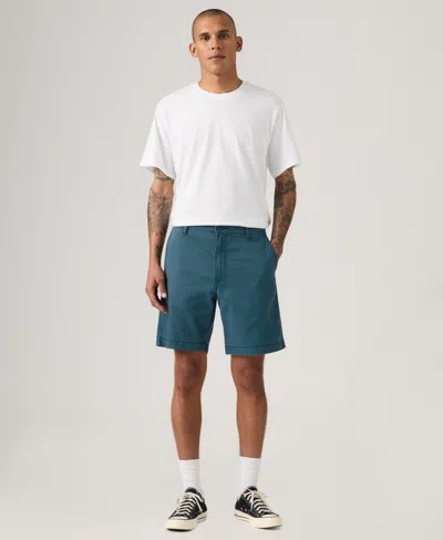 Levi's Men's Relaxed-fit 8" Chino Shorts In Blue