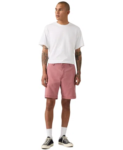 Levi's Men's Relaxed-fit 8" Chino Shorts In Pink