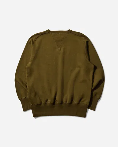 Levi's Men S Bay Meadows Crewneck Sweatshirts Army Green